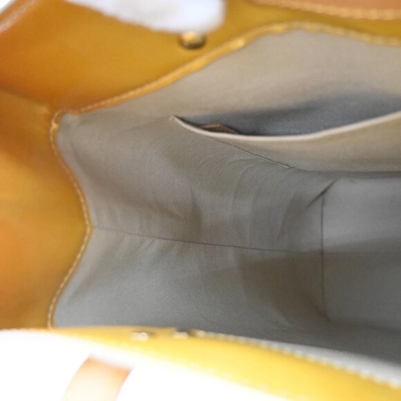 LOUIS VUITTON Read MM Hand Bag Monogram Vernis Patent Leather YW - Picture 7 of 14